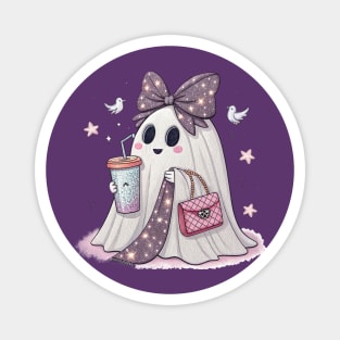 Halloween Iridescent Ghost Magnet